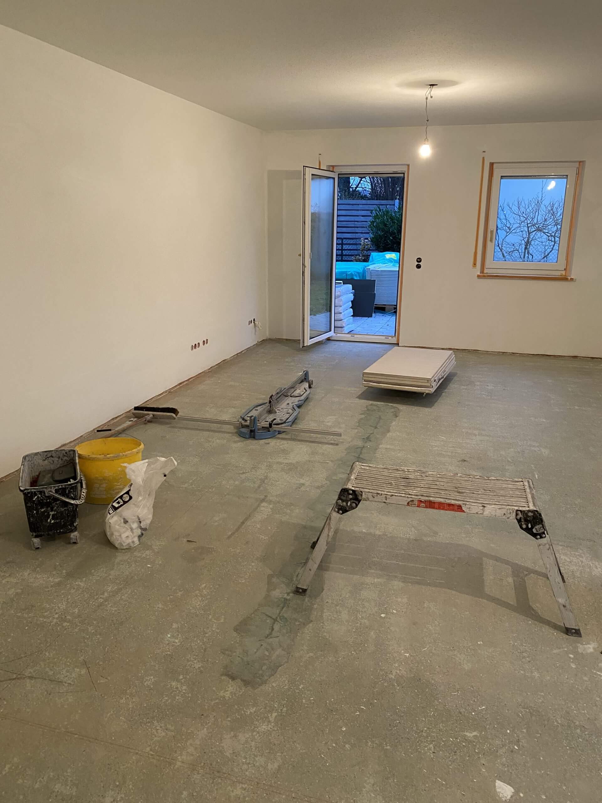 Wohnungssanierung Augsburg – Trockenbau Küche
